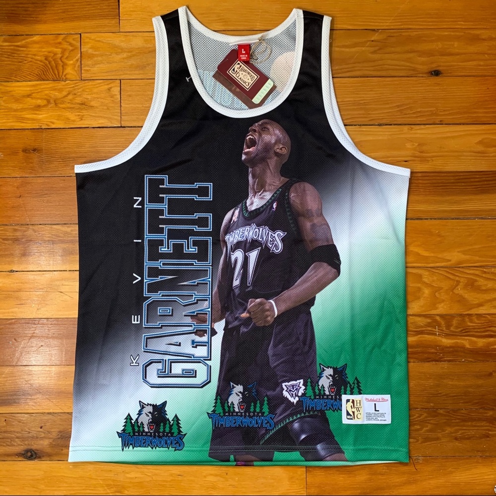 Mitchell & Ness NBA Kevin Garnett Behind The Back Jersey tank top